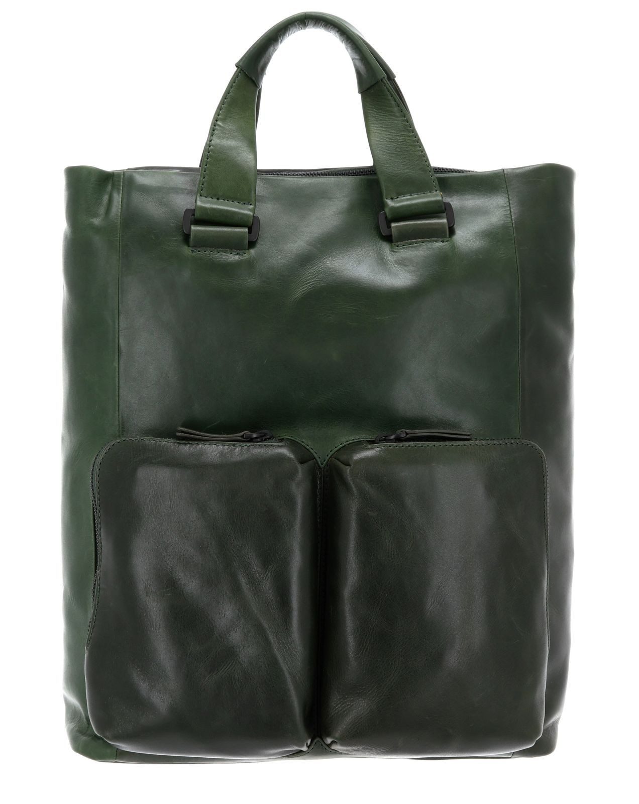 Leonhard Heyden Rucksack Tote Bag / Rucksack 7815 (Set, 2-tlg), aus echtem Rindsleder