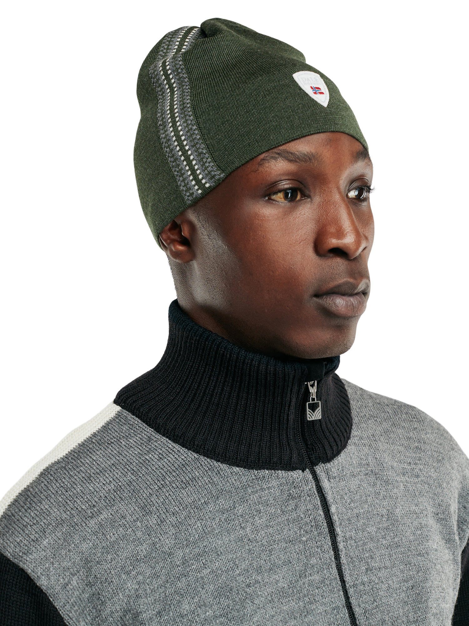Offwhite Dale Accessoires Dale Norway Hat Mt. Smoke Of Darkgreen of Olympus Beanie Norway