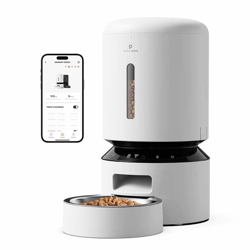 Petlibro Futterautomat Granary WIFI, 5 Liter, mit WLAN, weiß