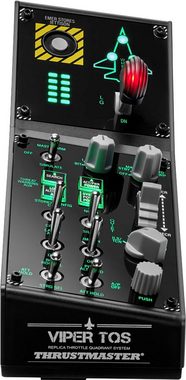 Thrustmaster VIPER Panel Schwarz USB Joystick + Motorsteuerungshebel PC Joystick