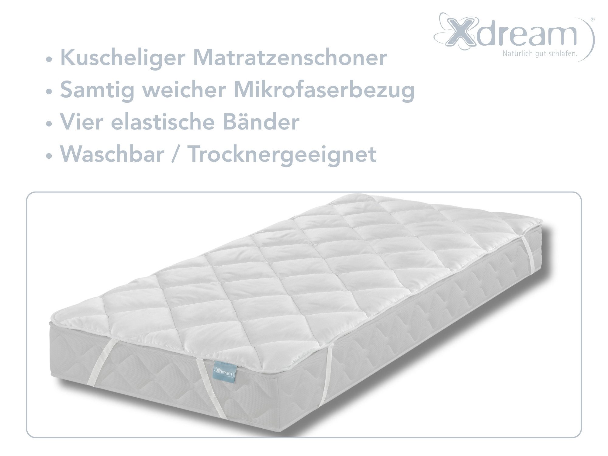 Matratzenauflage Pure Matratzenschoner mit praktischen Eckgummis, verschied günstig online kaufen