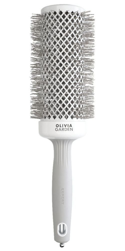 OLIVIA GARDEN Haarbürste Olivia Garden Expert Blowout Speed ​​Wavy Weiß/Grau 55 mm