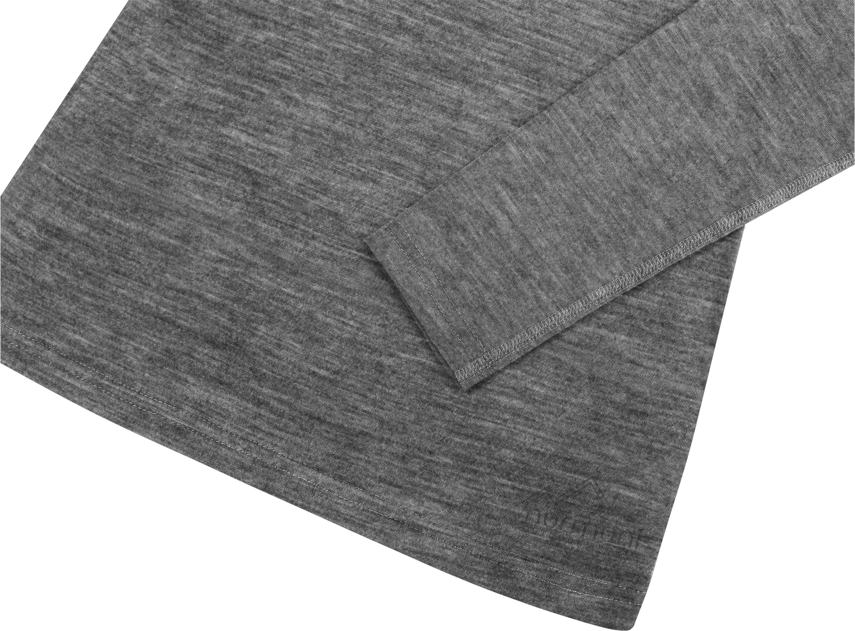 normani Langarmshirt Damen Merino Langarm-Shirt Mandurah Ski-Unterwäsche Rundhals Merino Pullover Unterhemd - 100 % Merinowolle – Bild 4 von 5