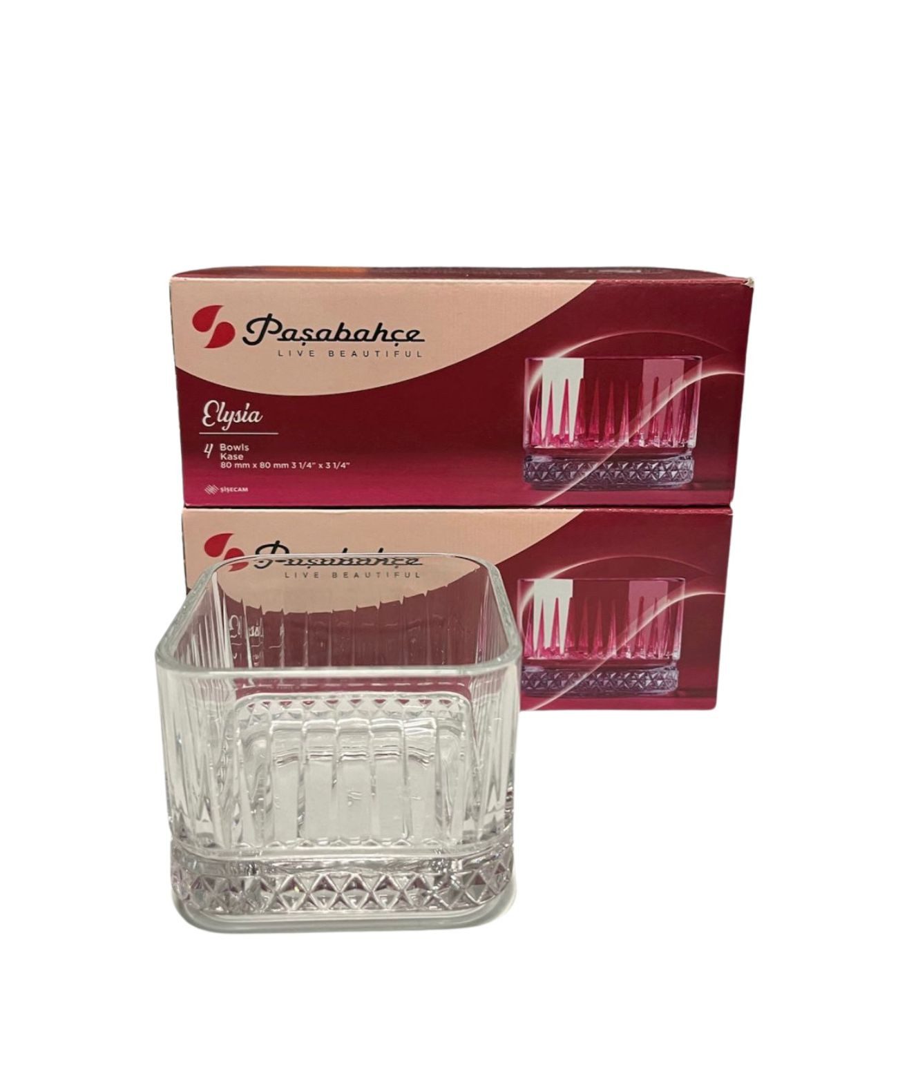 Dessertschale 4er Set Glasschale Knabberschale Snackschale Nusschale