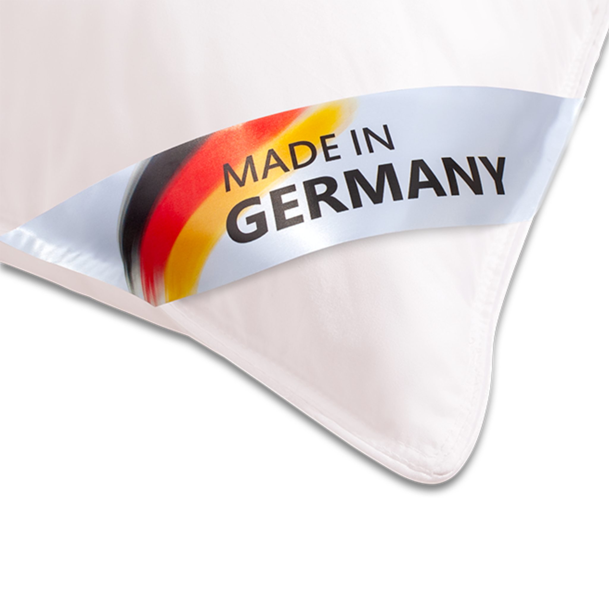 KÜNSEMÜLLER Microfaserkissen Finesse Kopfkissen mit Reißverschluss, Füllung: 100% Polyester (Sensofill), Bezug: 100% Baumwolle, Seitenschläfer, Rückenschläfer,  – Bild 3 von 3