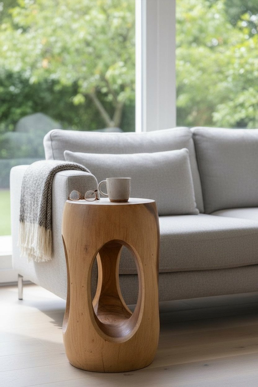 FaHome Beistelltisch Holz – Couchtisch Blumenhocker günstig online kaufen