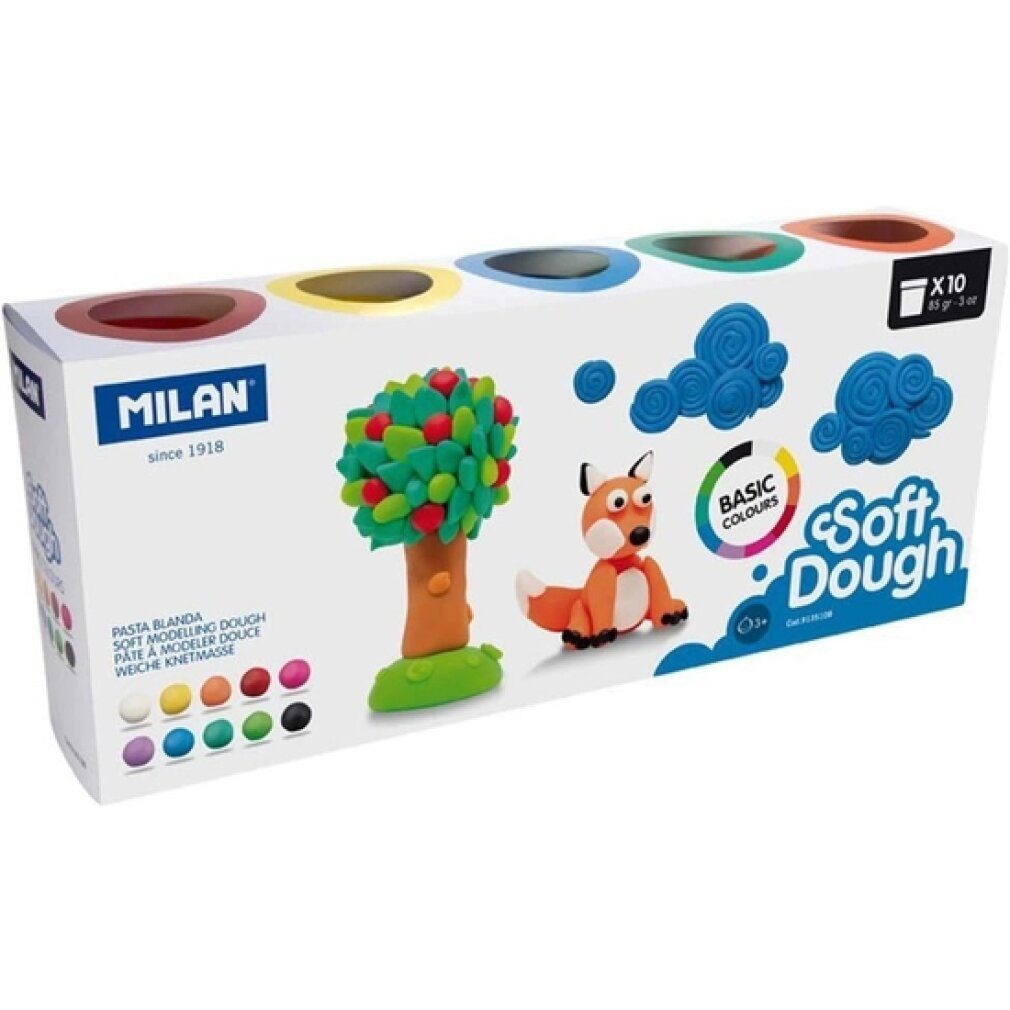 milan Knete Knetspiel Soft dough 913510B Gemüse