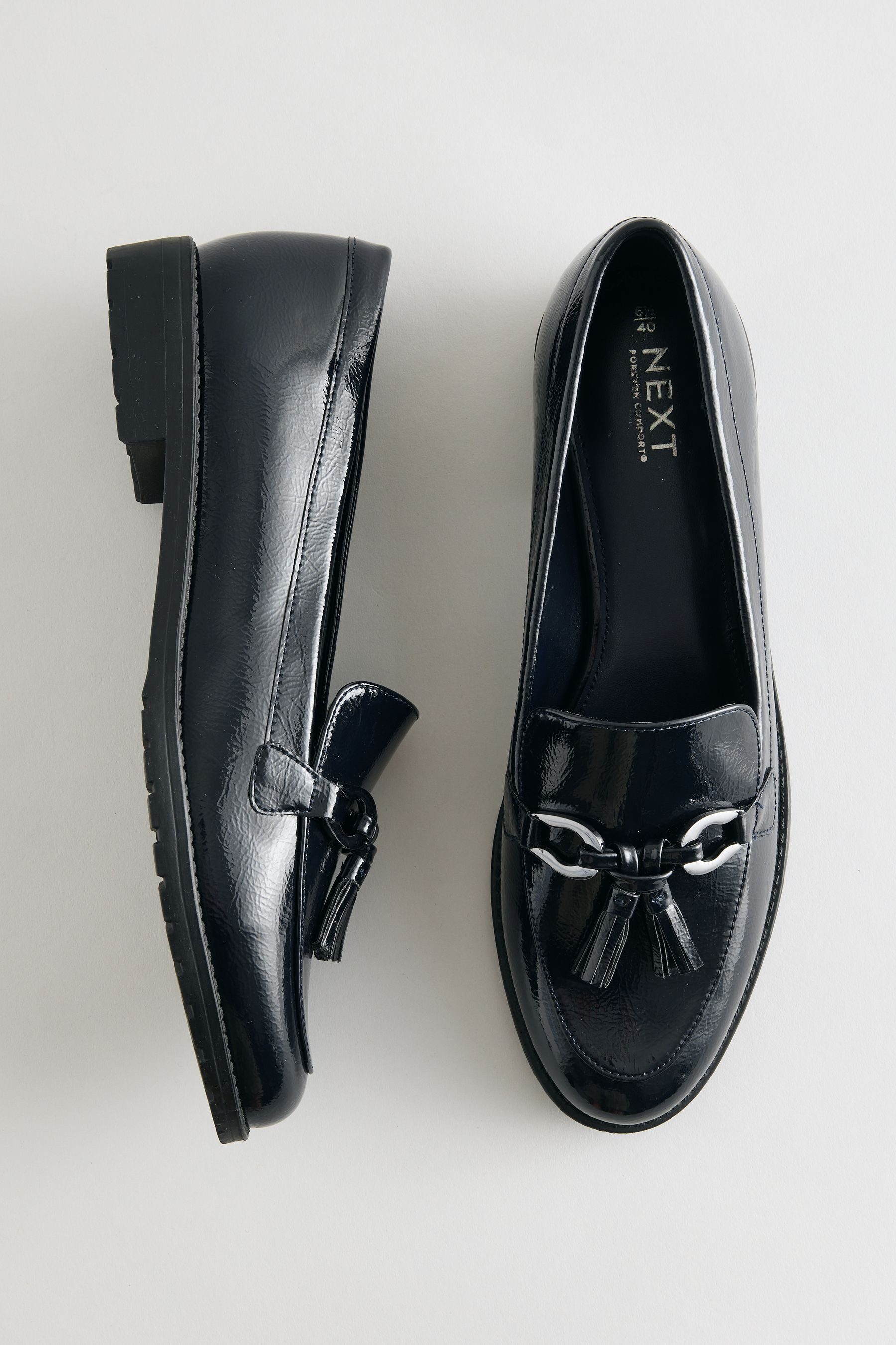 Next Forever Comfort Lack-Loafer mit Quaste Loafer (1-tlg) günstig online kaufen