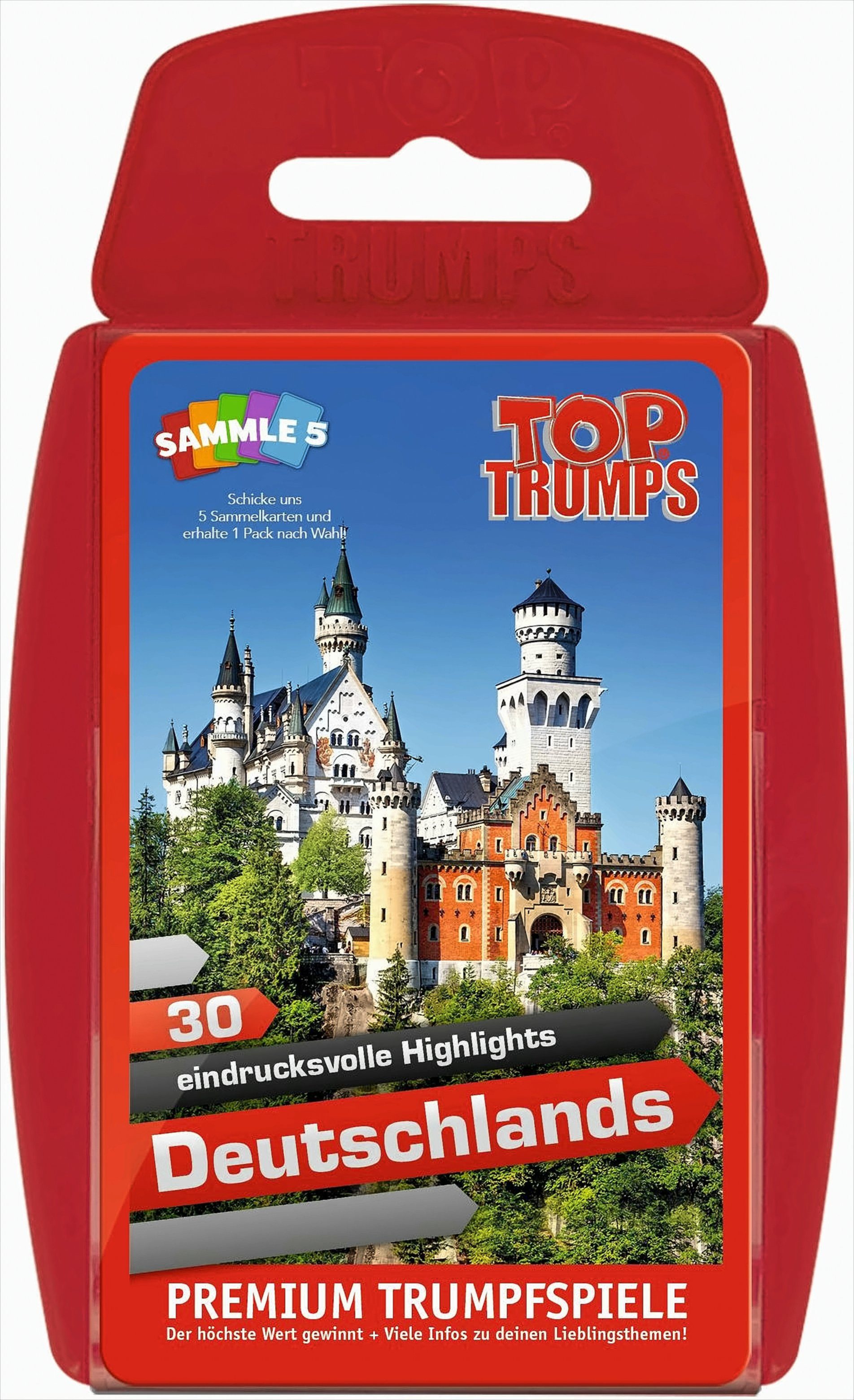 Winning Moves Spiel Top Trumps 30 eindrucksvolle Highlight Deutschland