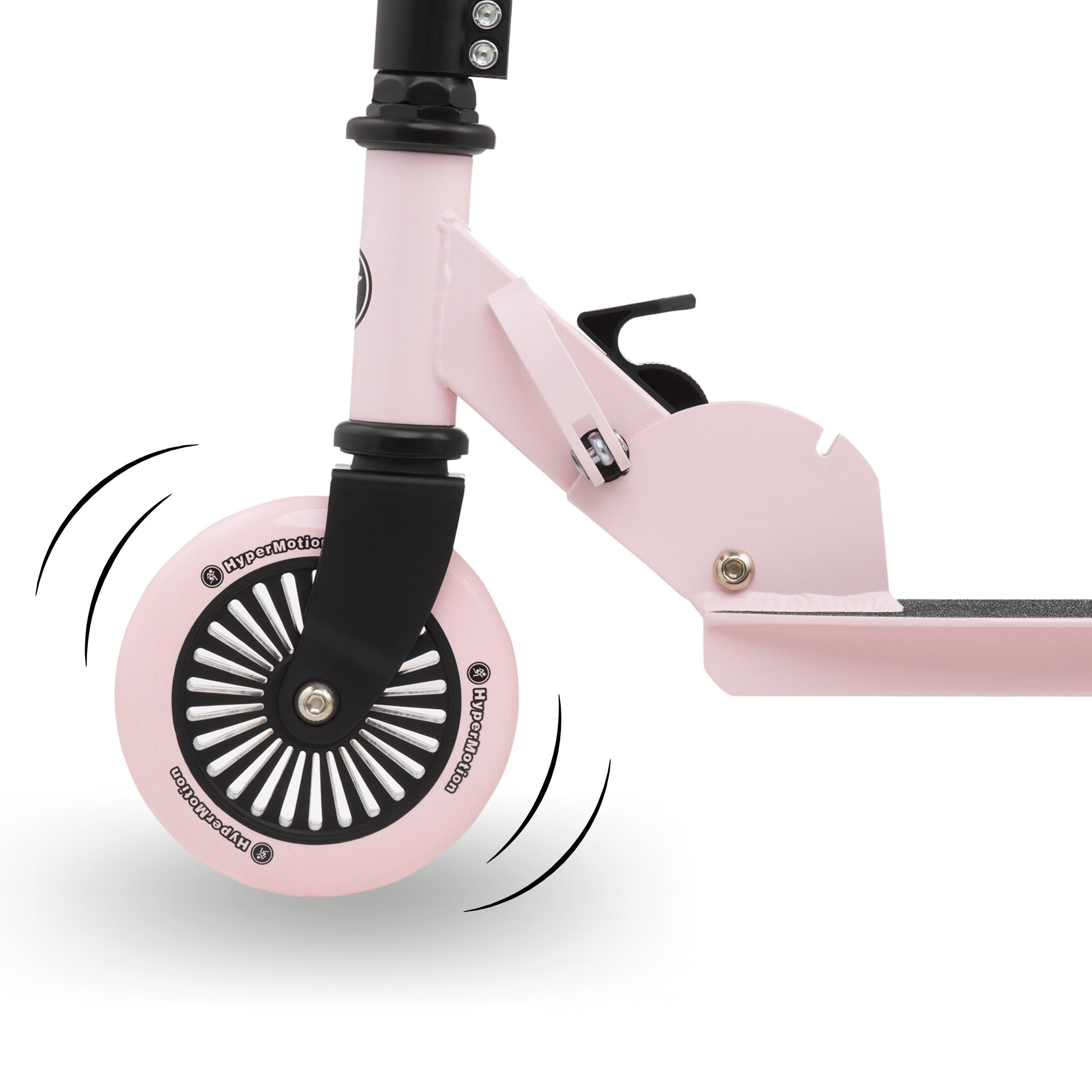 HyperMotion Scooter Zweirädriger Roller WILLY 3-8 Jahre, Rosa, 0 km/h – Bild 4 von 5