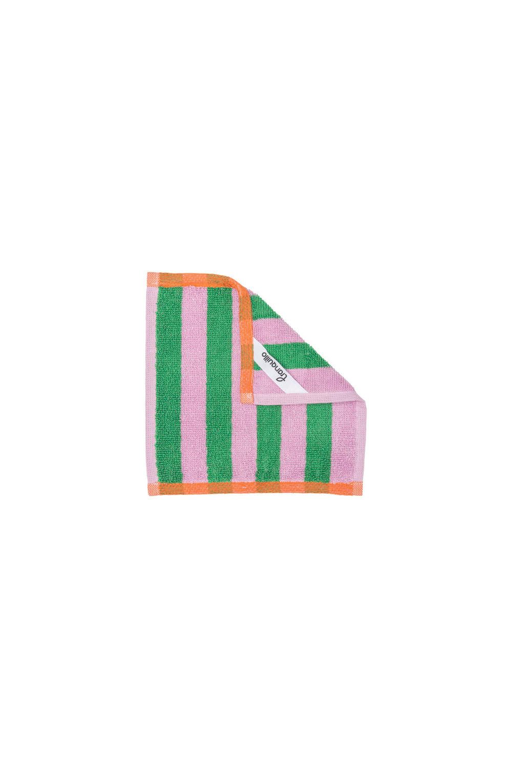 Tranquillo Spültuch Frottee STRIPES 22x22 cm saugstark langlebig waschmaschinengeeignet, Abwaschtuch aus GOTS-zertifizierter Bio-Baumwolle, gestreift