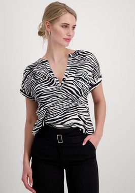 Monari T-Shirt mit Animalprint