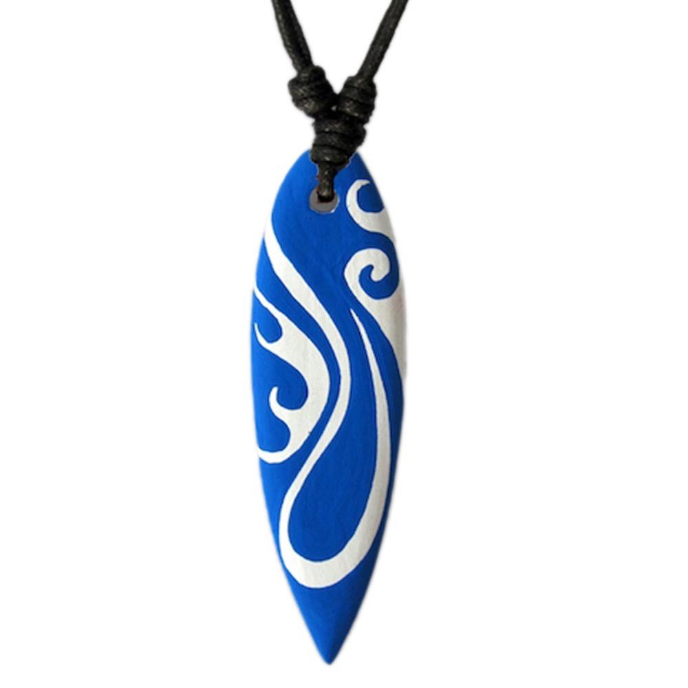 viva-adorno Kette mit Anhänger Halskette Surfbrett günstig online kaufen