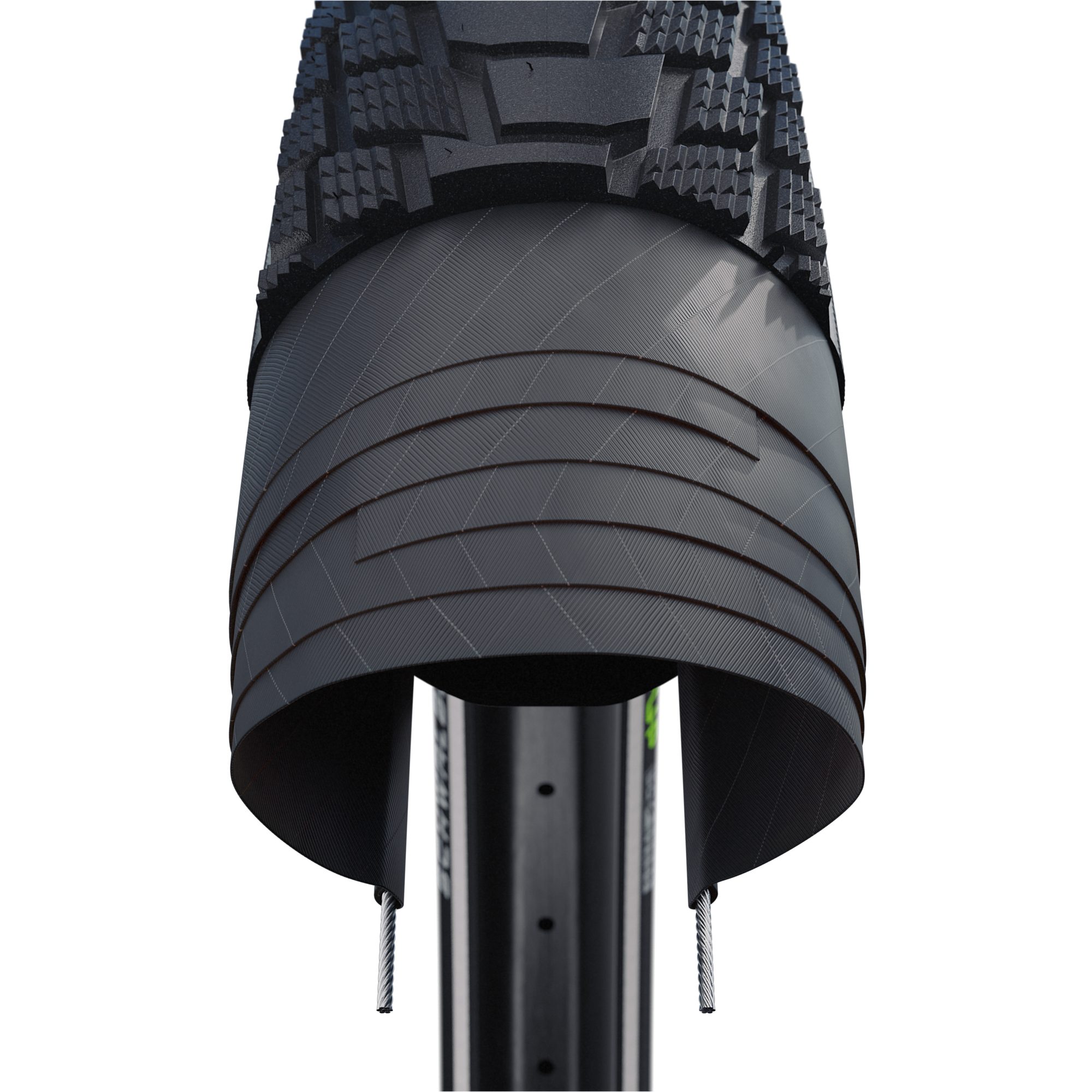 Schwalbe Fahrradreifen Schwalbe Pick Up 60-584 Drahtreifen Super Defense 27.5x2.35, Drahtreifen