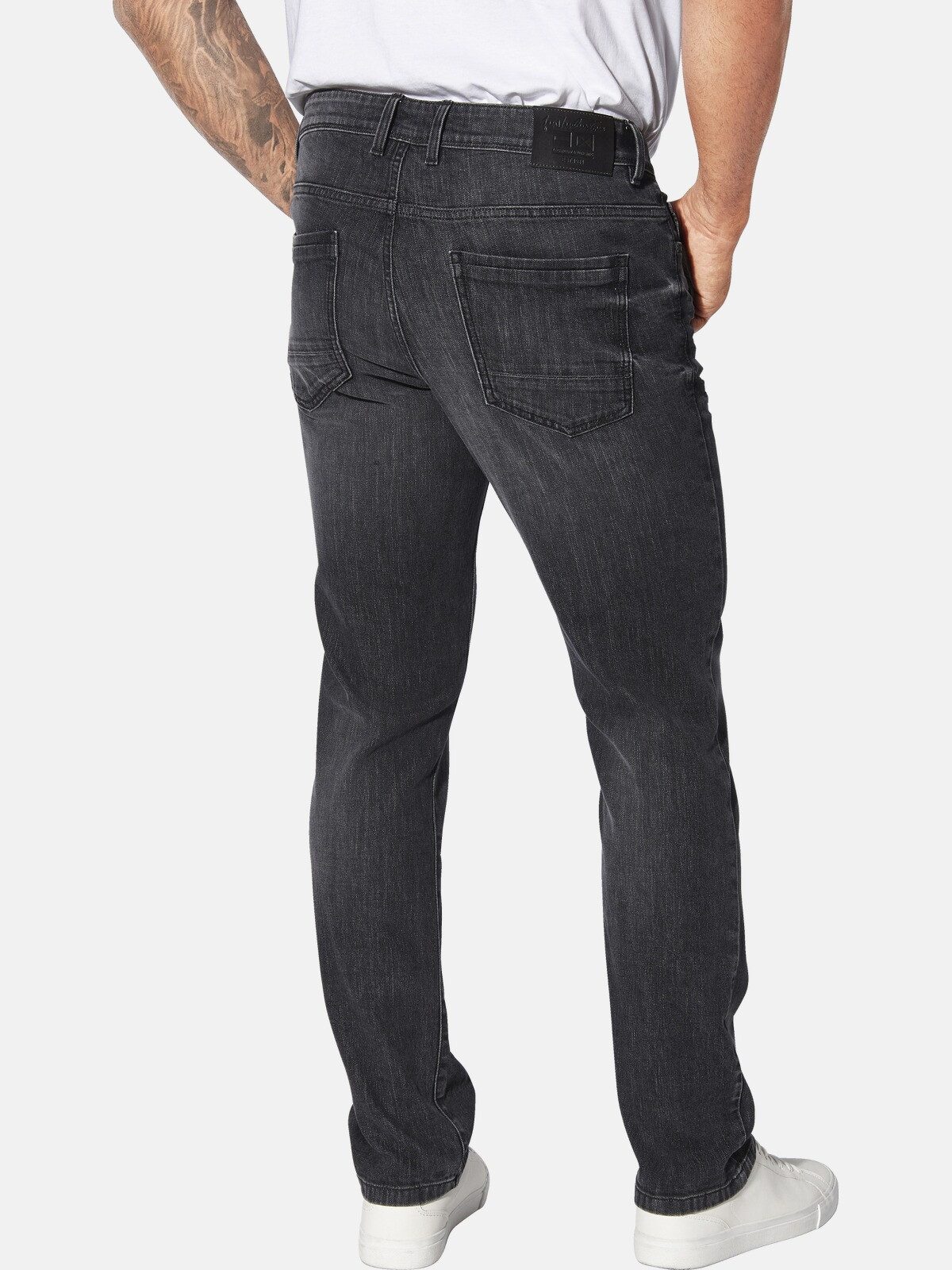 Jan Vanderstorm 5-Pocket-Jeans FENLAN mit Wascheffekt günstig online kaufen