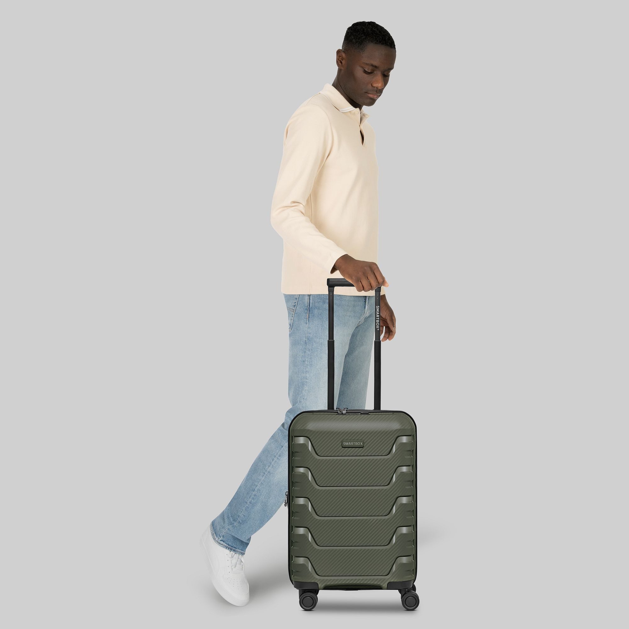 Smartbox Trolley Edition 01 4 Rollen Kabinentrolley 55 cm mit Dehnfalte