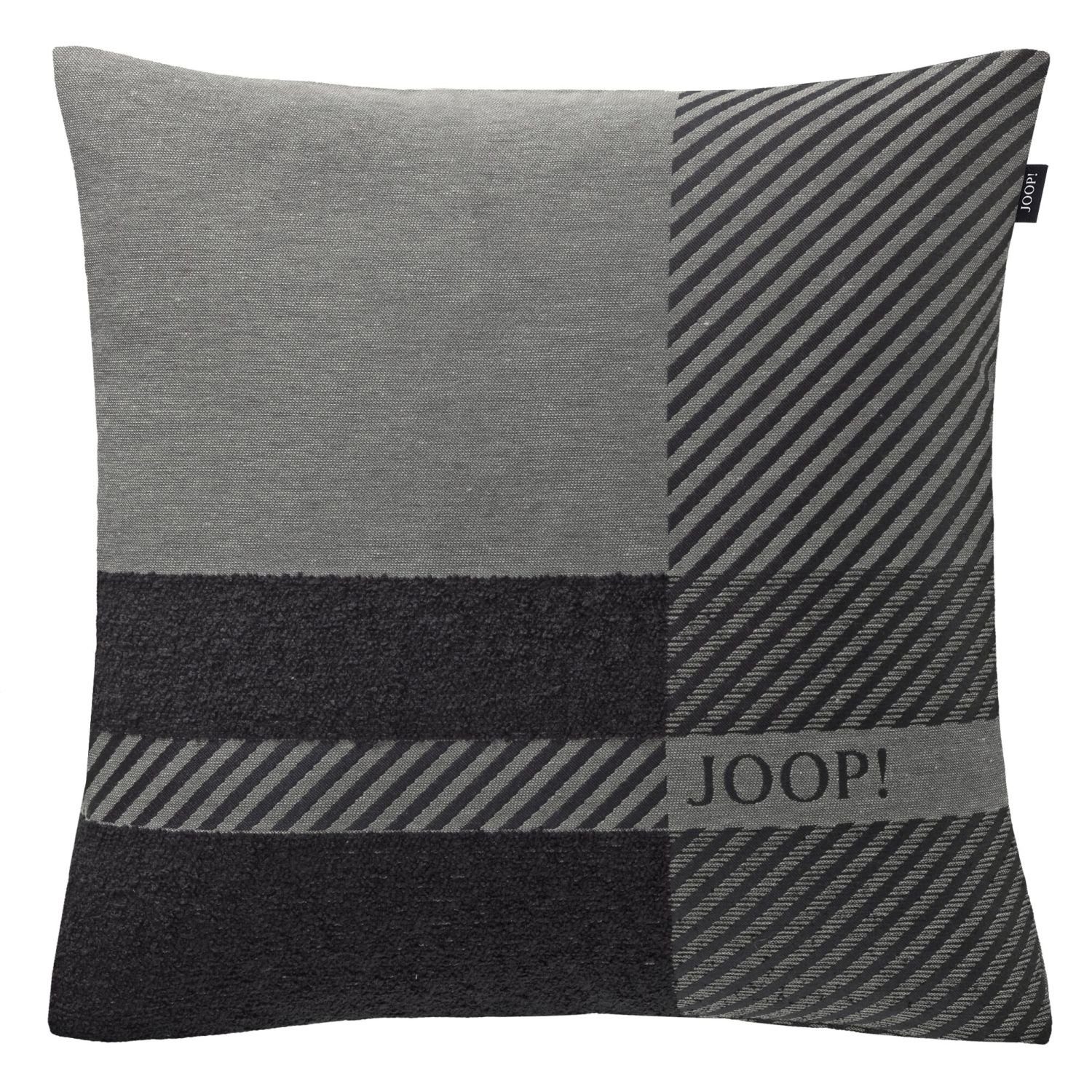 JOOP! Dekokissen JOOP! Zierkissenhülle Modern marine 40x40cm günstig online kaufen