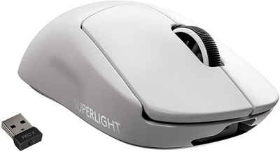 Logitech »PRO X Superlight Kabellos, optisch, 25400DPI, 5 Tasten« Gaming-Maus