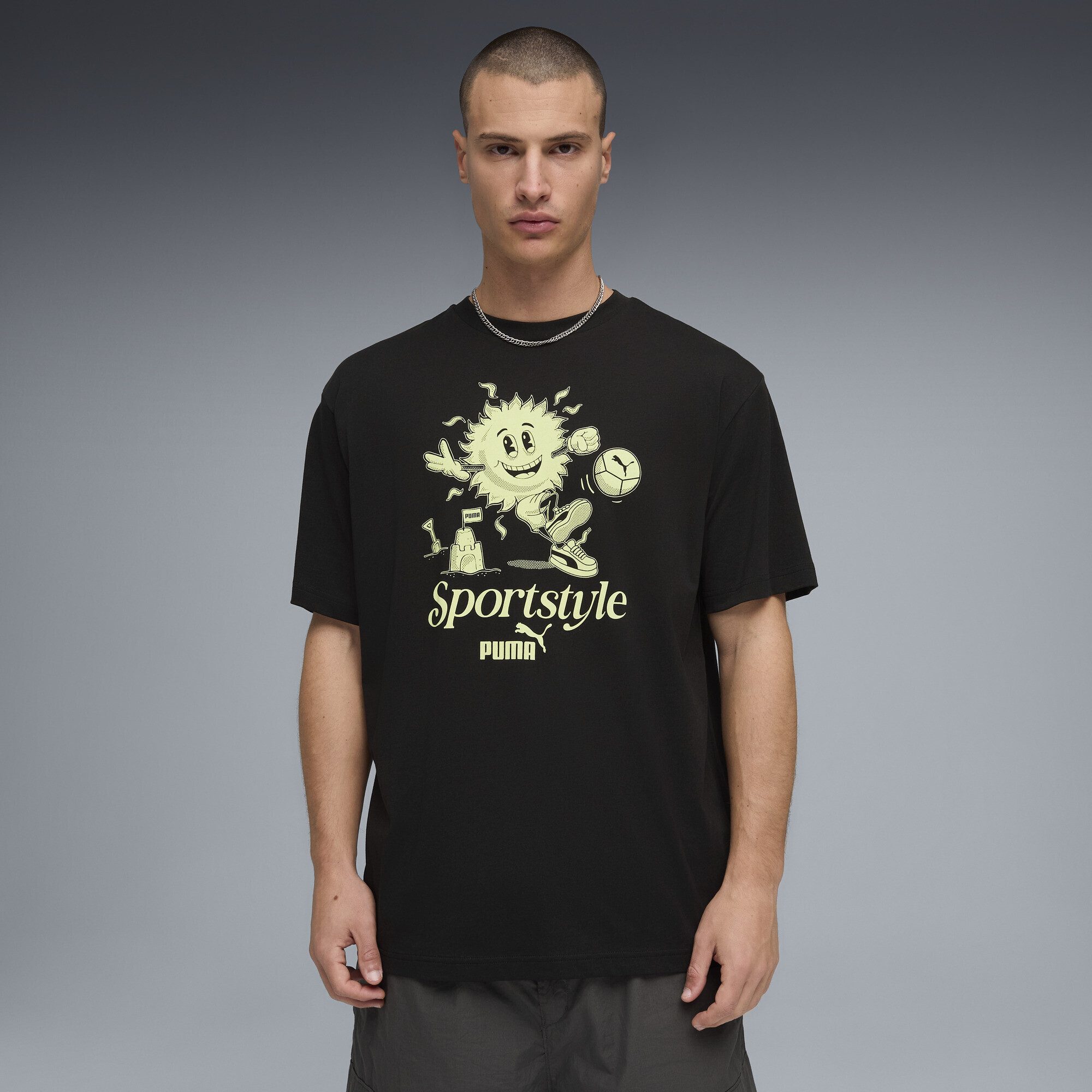 PUMA T-Shirt Graphic Sun T-Shirt Herren