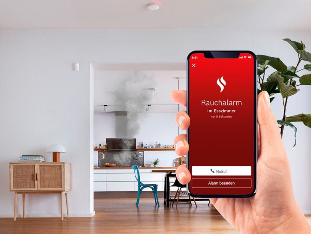 BOSCH Smart Home Rauchwarnmelder II BSD-2 Rauchmelder
