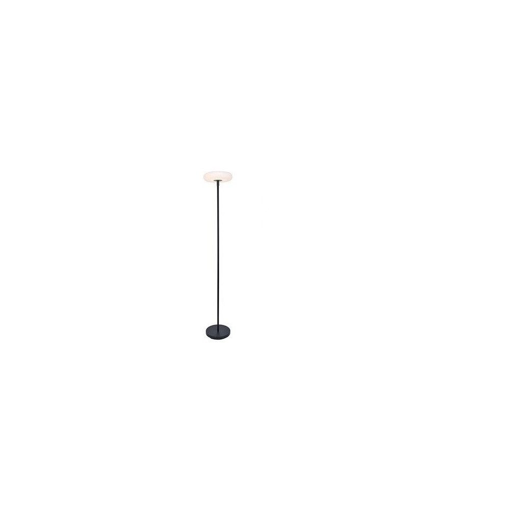 LUTEC LED Solarleuchte, LED-Leuchtmittel fest verbaut, Warmweiß, LED Solarstehlampe 3 Helligkeitsstufen Höhenverstellbar H 174,5 cm