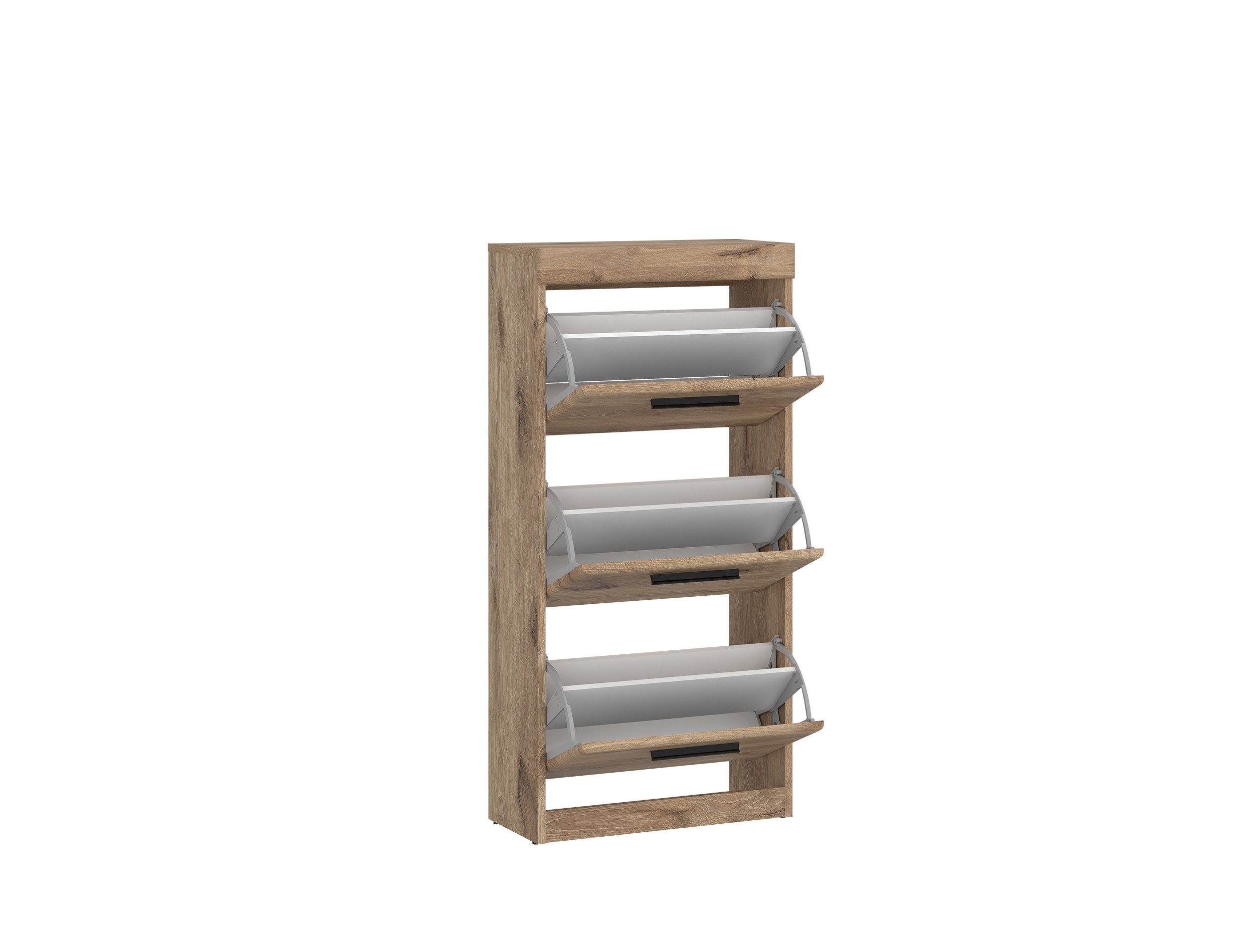 freiraum Schuhkipper GRANO, 3 Klappen, in Viking Eiche Dekor - 54x115x31 (BxHxT)