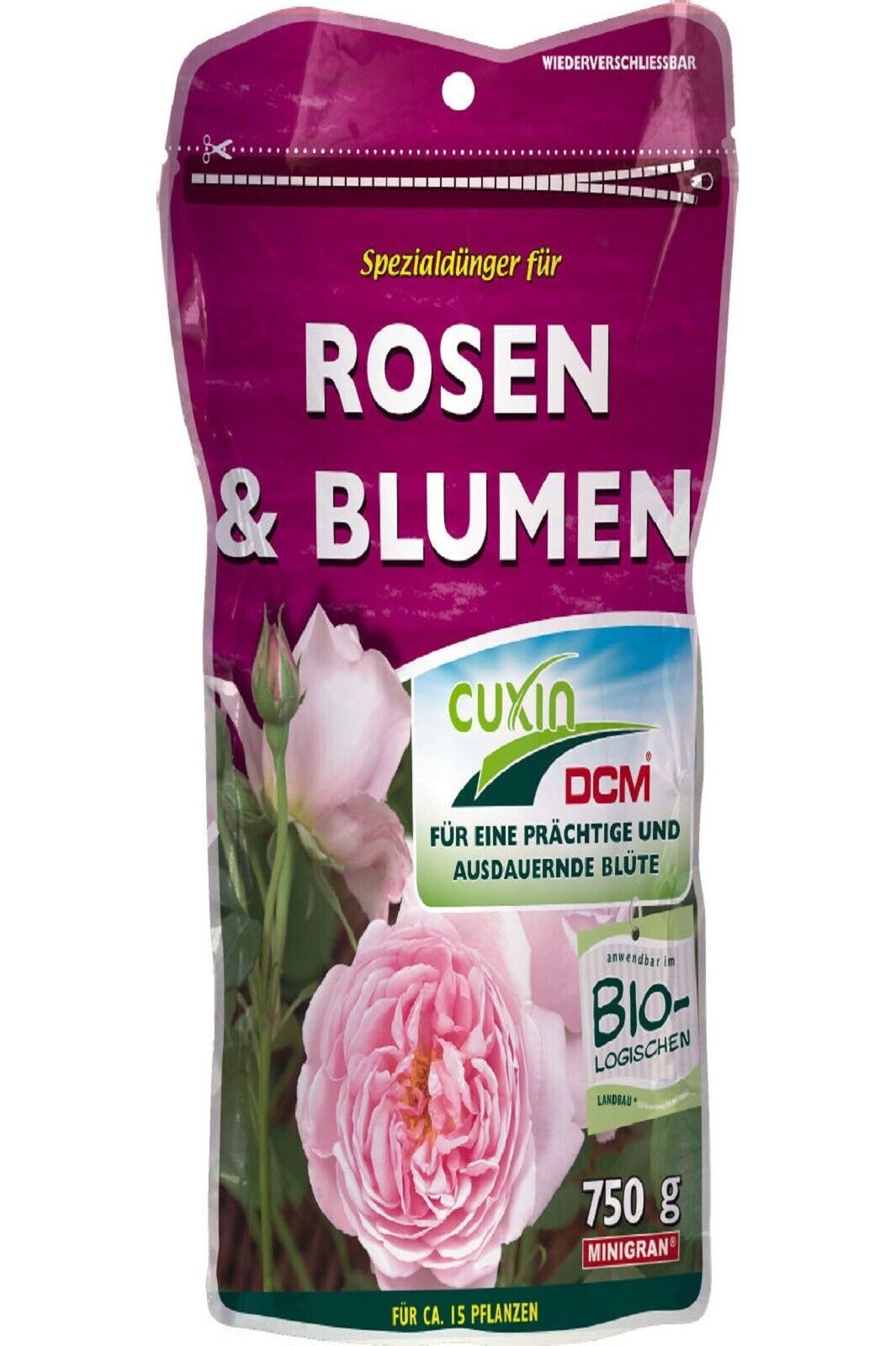 Cuxin DCM Blumendünger Cuxin DCM Spezialdünger Rosen & Blumen 750 g