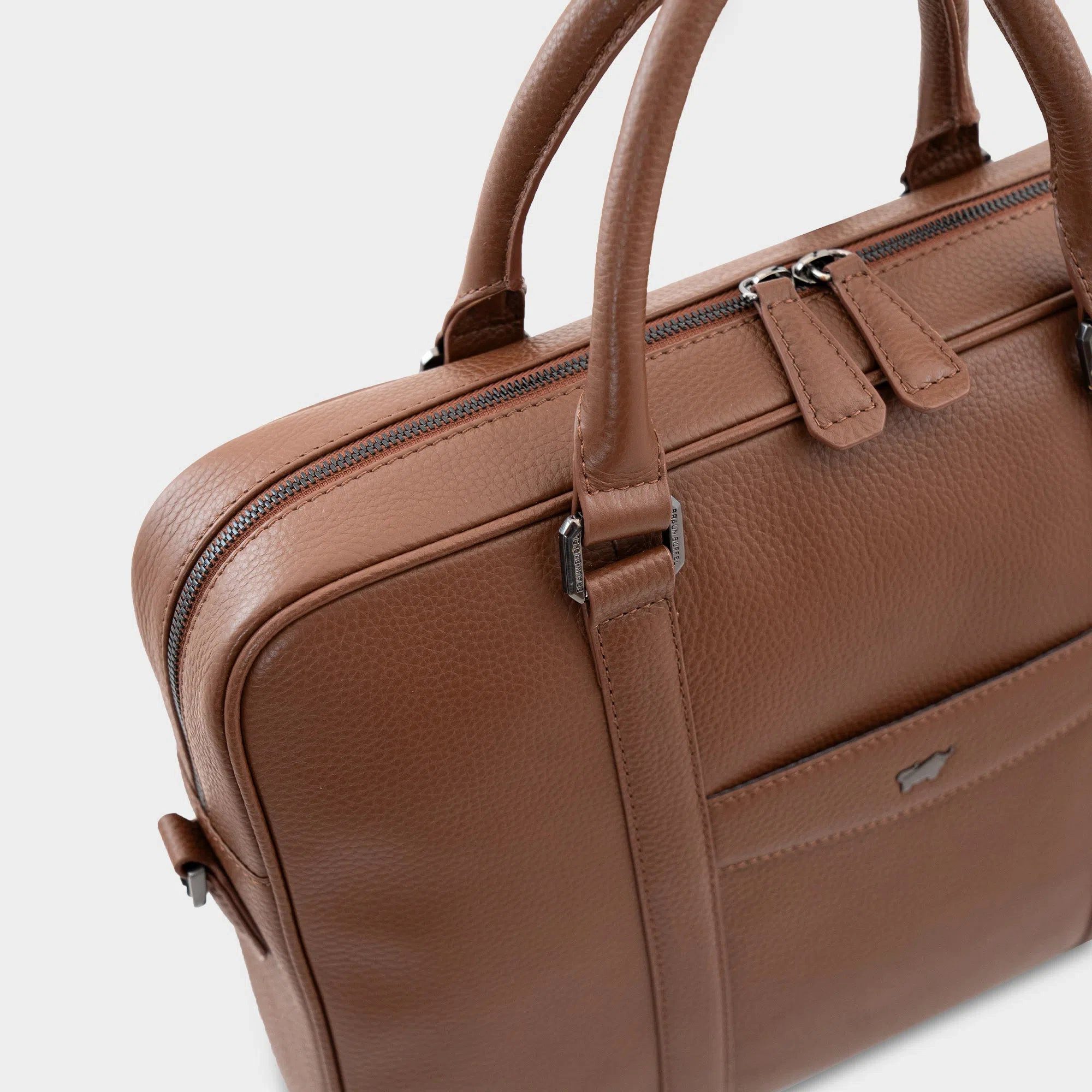 Braun Büffel Laptoptasche THEO Businesstasche M nut