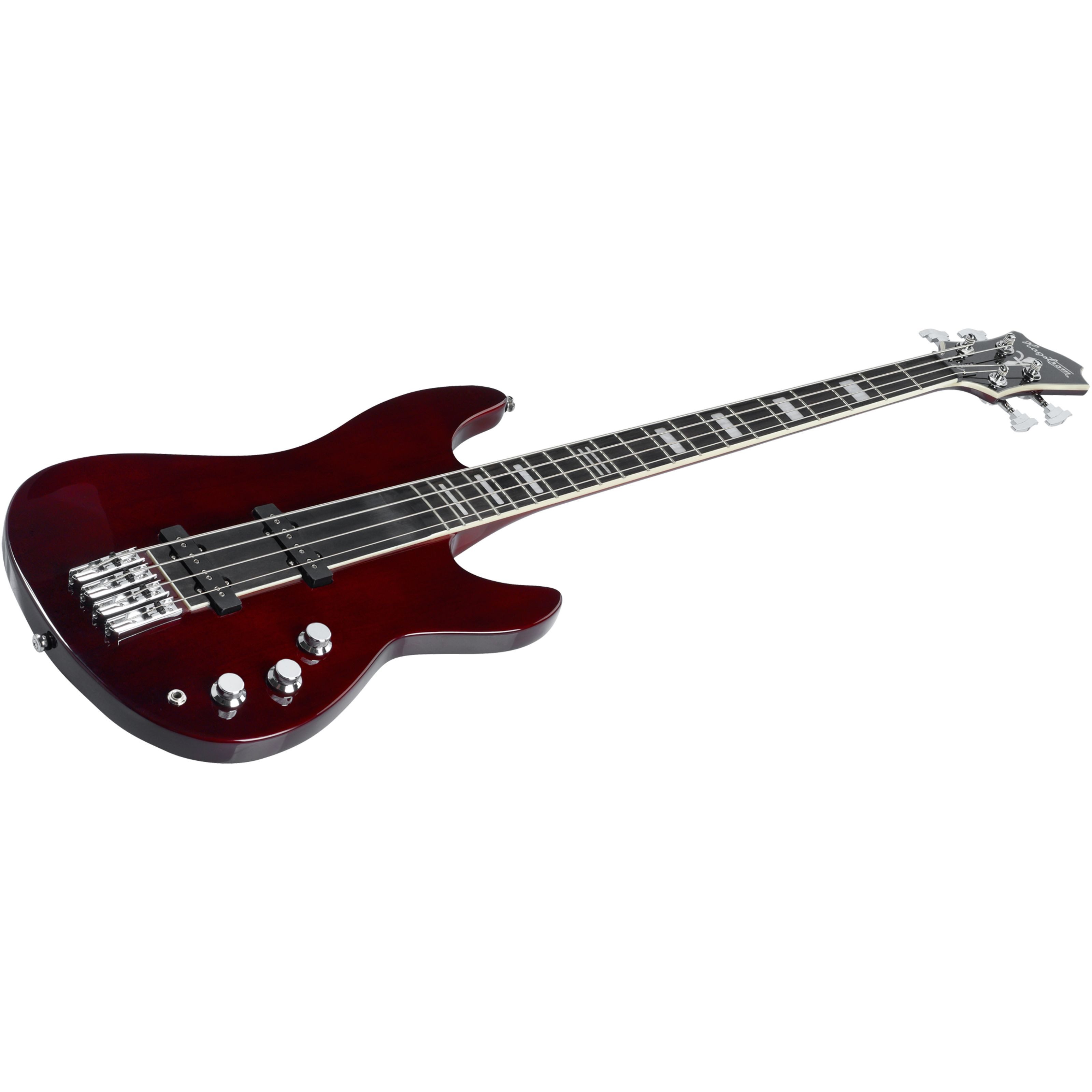Hagstrom E-Bass, E-Bässe, 4-Saiter E-Bässe, Super Swede Bass Natural Mahogany - E-Bass