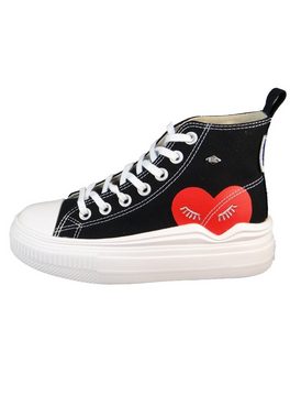 British Knights B52-3727 01 Black/Red Heart Sneaker