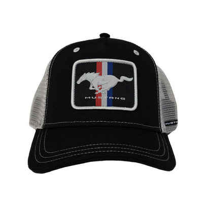 Recovered Trucker Cap Recovered Ford Mustang Badge Trucker Cap weiß-schwarz one size (1-St)