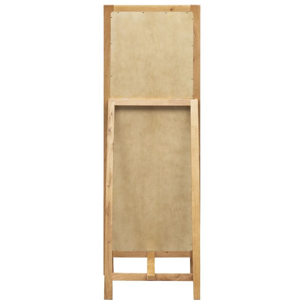 furnicato Wandspiegel 46,5 Standspiegel 48 x 150 cm Massivholz Eiche x