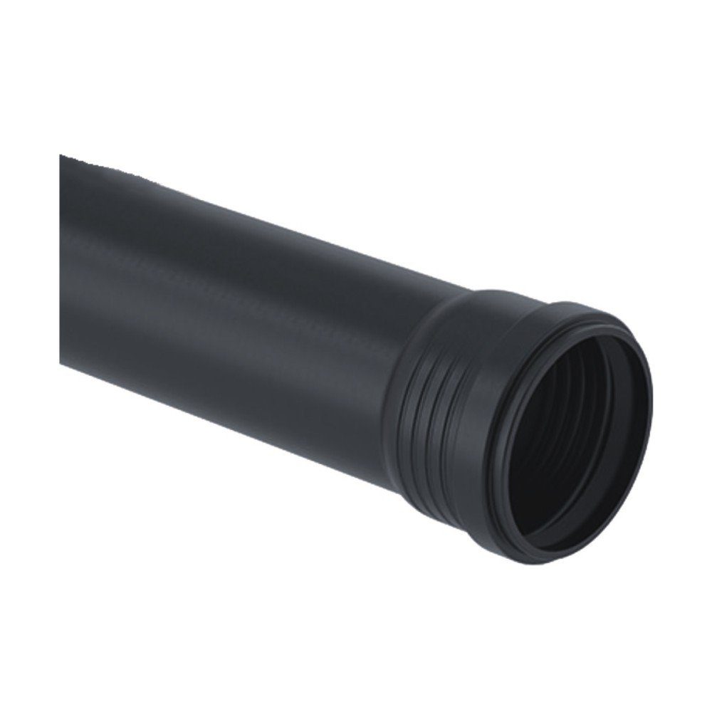 Wasserrohr Geberit Silent-Pro Rohr mit 1 Muffe, DN 100 x 1000 mm
