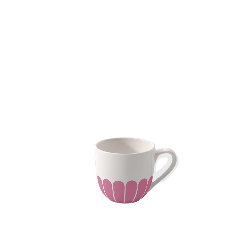 Villeroy & Boch Espressotasse Fleur cassis Espressotasse 8,5x8,5x6cm, 1-tlg., Porzellan