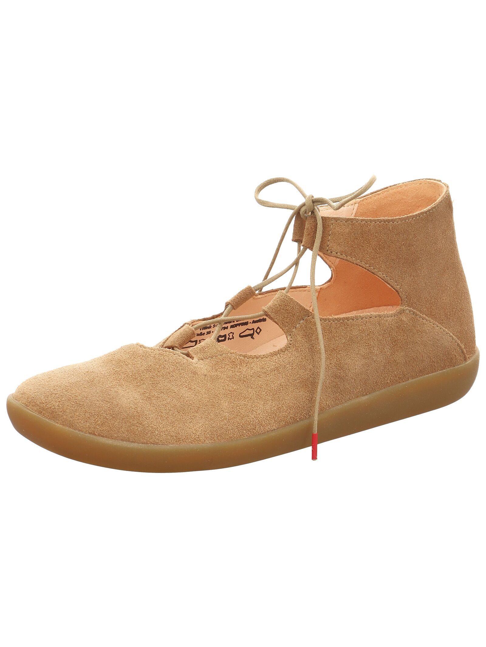 Think! Think! Halbschuhe Veloursleder Schnürschuh günstig online kaufen