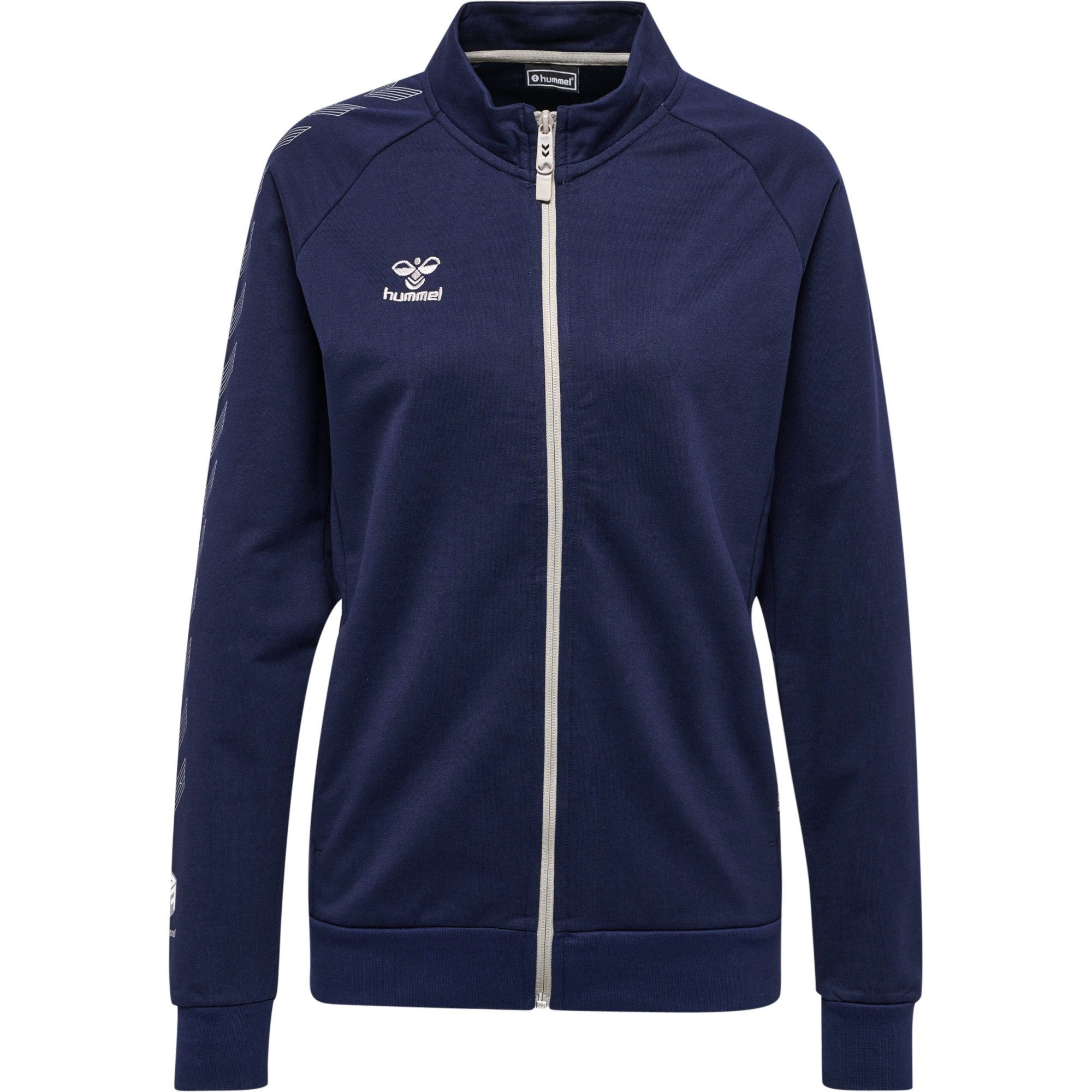 Sweatjacke Hummel Damen Kapuzenjacke hmlMove Grid Cot. Zip Jacket 214790