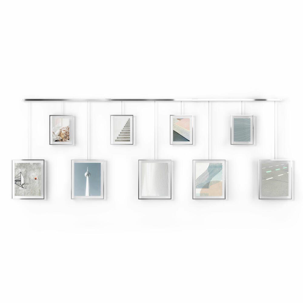 Umbra Bilderrahmen-Set »Exhibit Foto Collage Chrom« online kaufen | OTTO