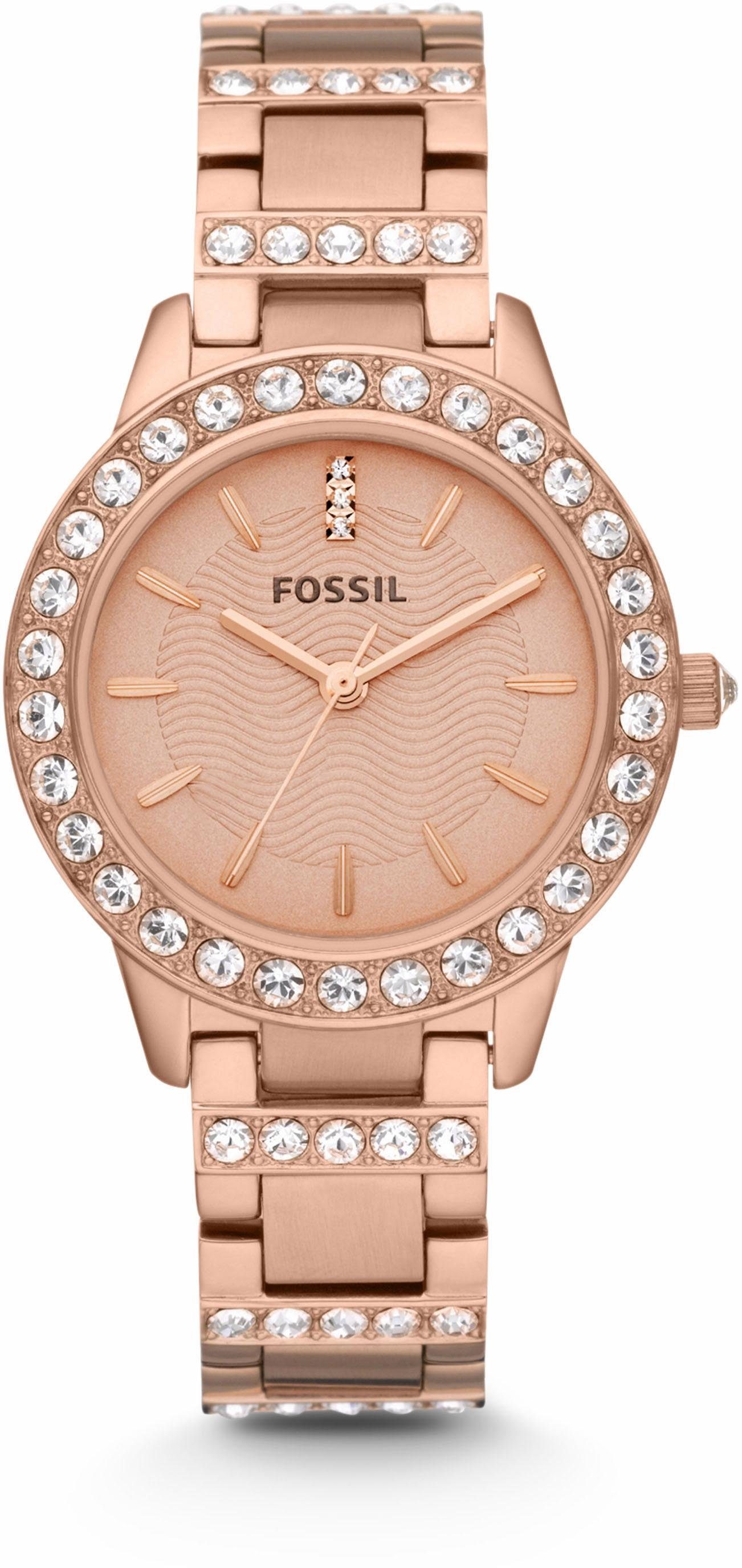 Fossil Quarzuhr JESSE ES3020, Armbanduhr, Damenuhr, günstig online kaufen