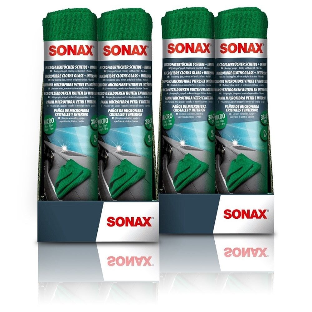 Sonax SONAX Scheibe + Innen Mikrofasertücher Mikrofasertuch