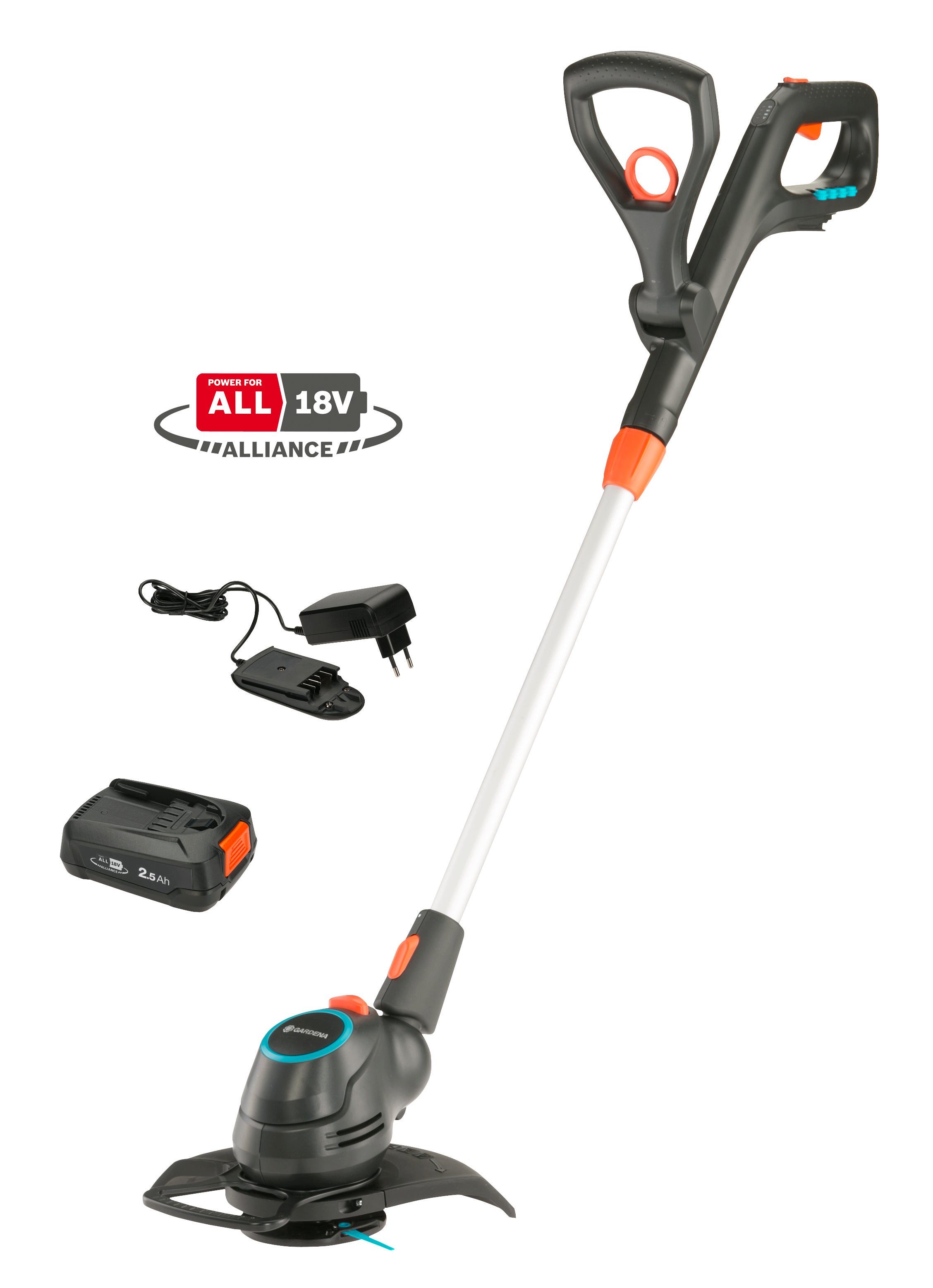 GARDENA Akku-Rasentrimmer ComfortCut 23/18V P4A Ready-To-Use günstig online kaufen
