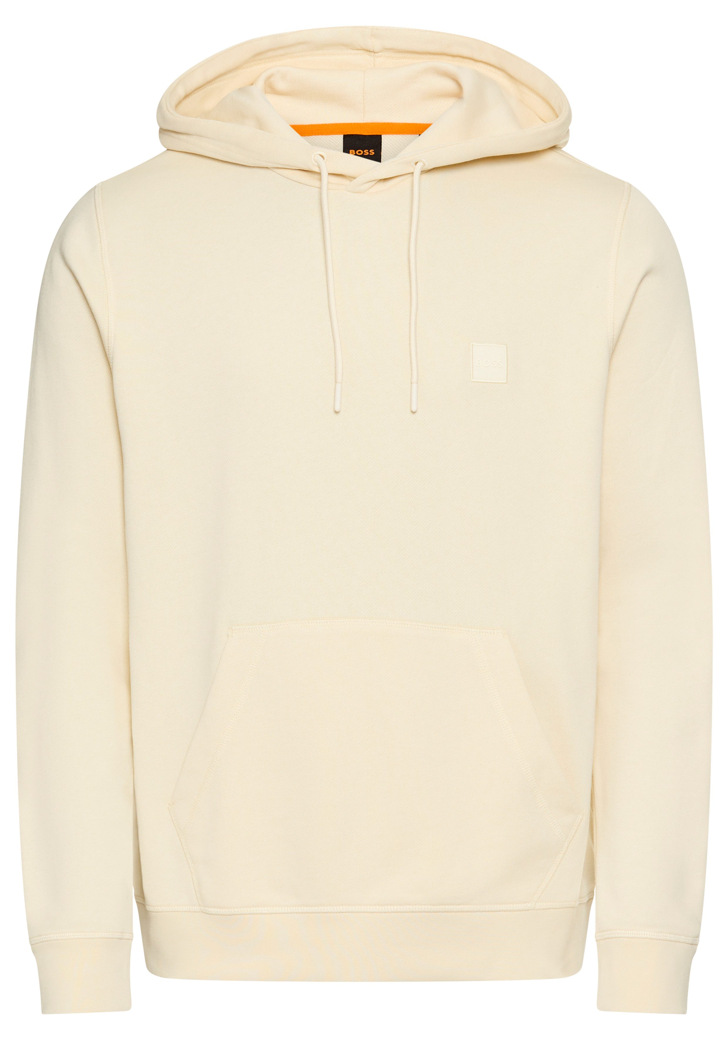 BOSS ORANGE Kapuzensweatshirt Wetalk mit gesticktem BOSS Markenlabel