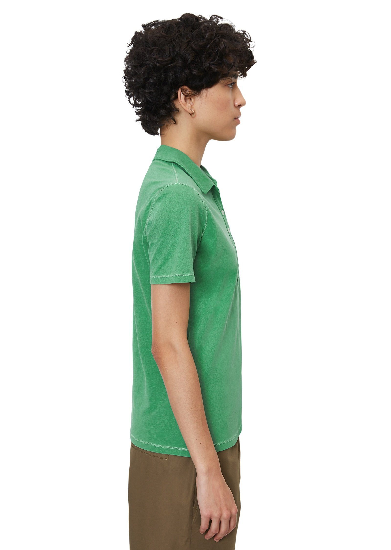 Marc O'Polo Poloshirt aus Cotton green Organic