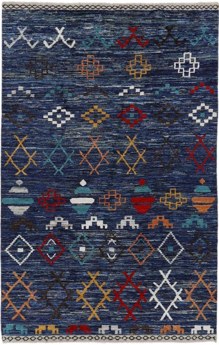Orientteppich Berber Ghashghai 195x306 mm Höhe: Orientteppich, Trading, rechteckig, Nain 10 Handgeknüpfter Moderner