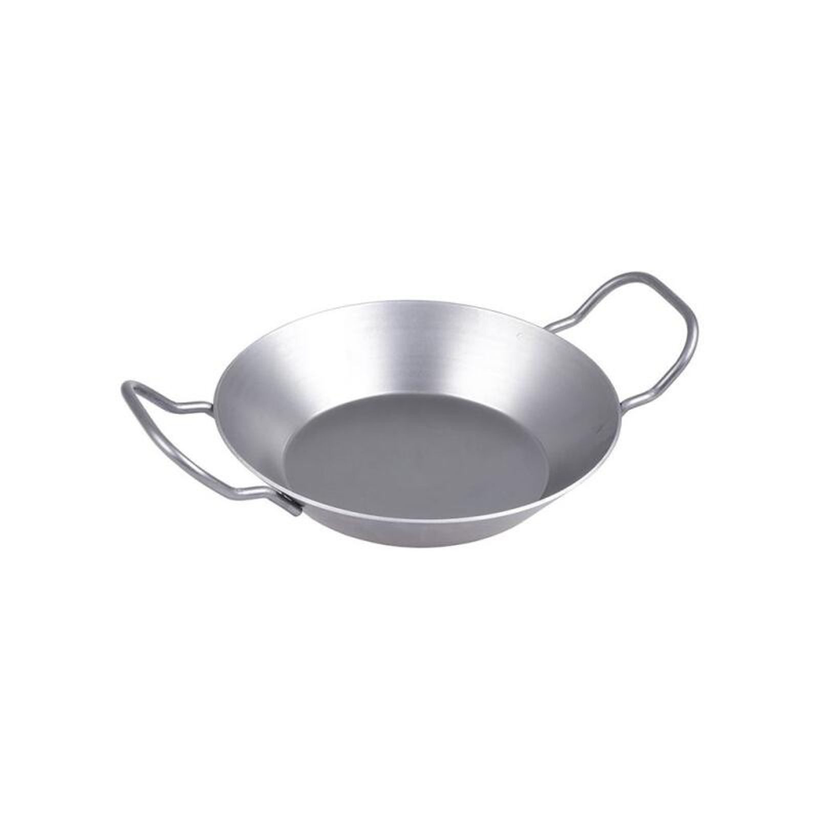 Fisko Bratpfanne Eisenpfännchen 20cm Bratpfanne Eisenpfanne Steakpfanne Paella Wok