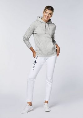 Polo Sylt Kapuzensweatshirt im sportlichen Glitzer-Design