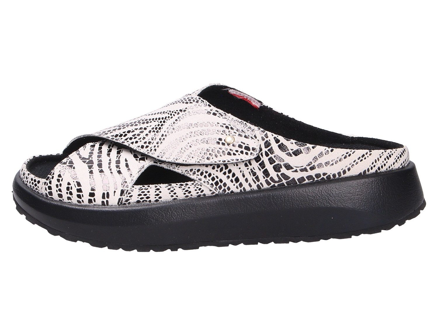 Joya Alicante W Black-white Pantolette Hochwertige Qualität günstig online kaufen