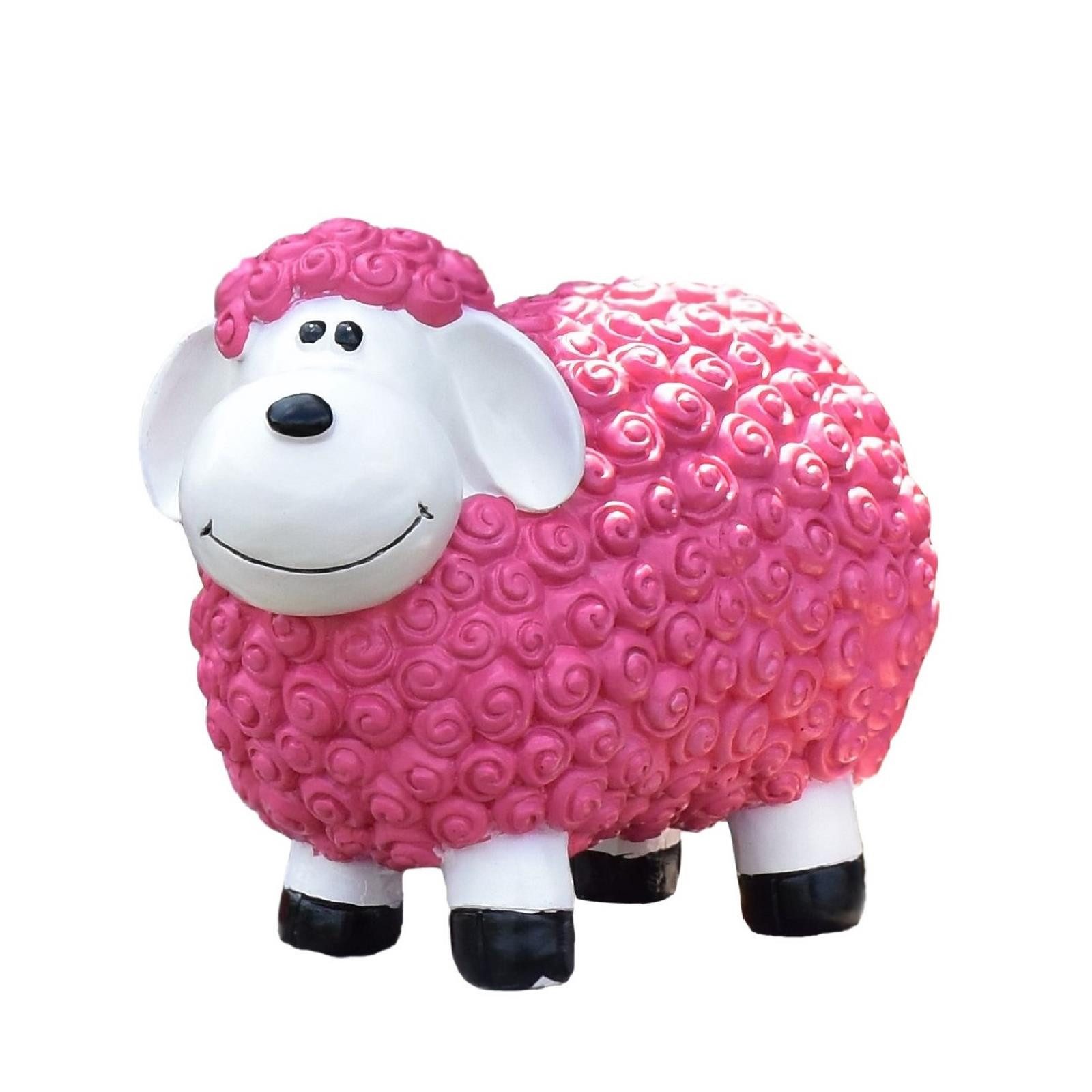 Geschenkestadl Gartenfigur Bunte Schafe viele Farben 30cm x 17cm x 23cm wet günstig online kaufen