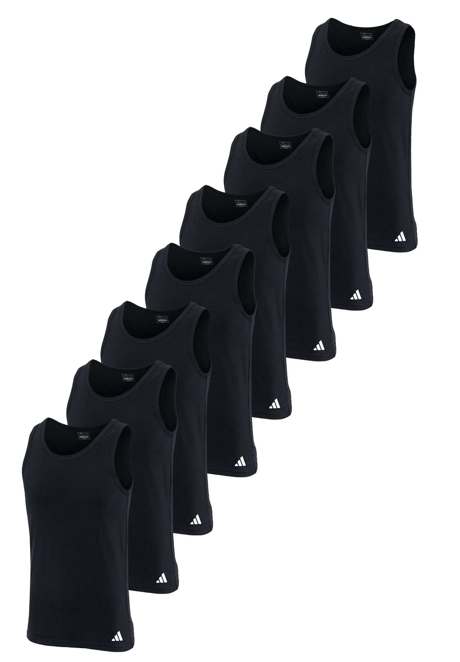 adidas Performance Poloshirt Tanktop Basic 8P (Packung, 8-tlg., 8er-Pack) günstig online kaufen
