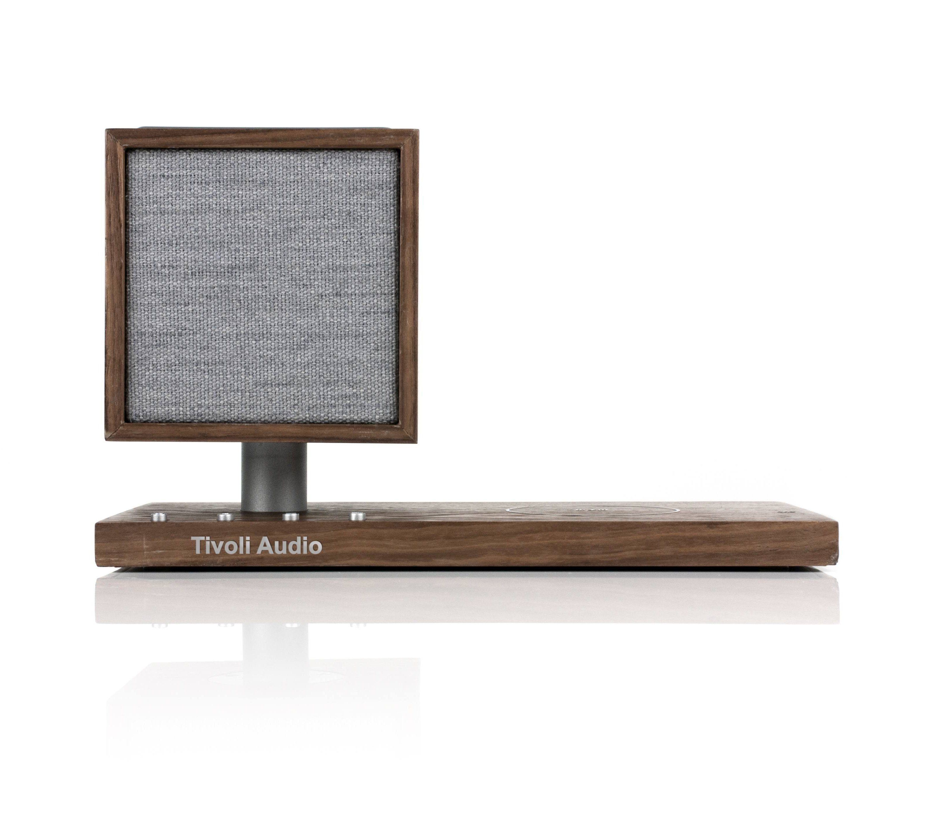 Tivoli Audio Revive Bluetooth-Lautsprecher (Bluetooth, inkl. LED-Lampe, Qi-Ladefläche für Wireless-Charging)