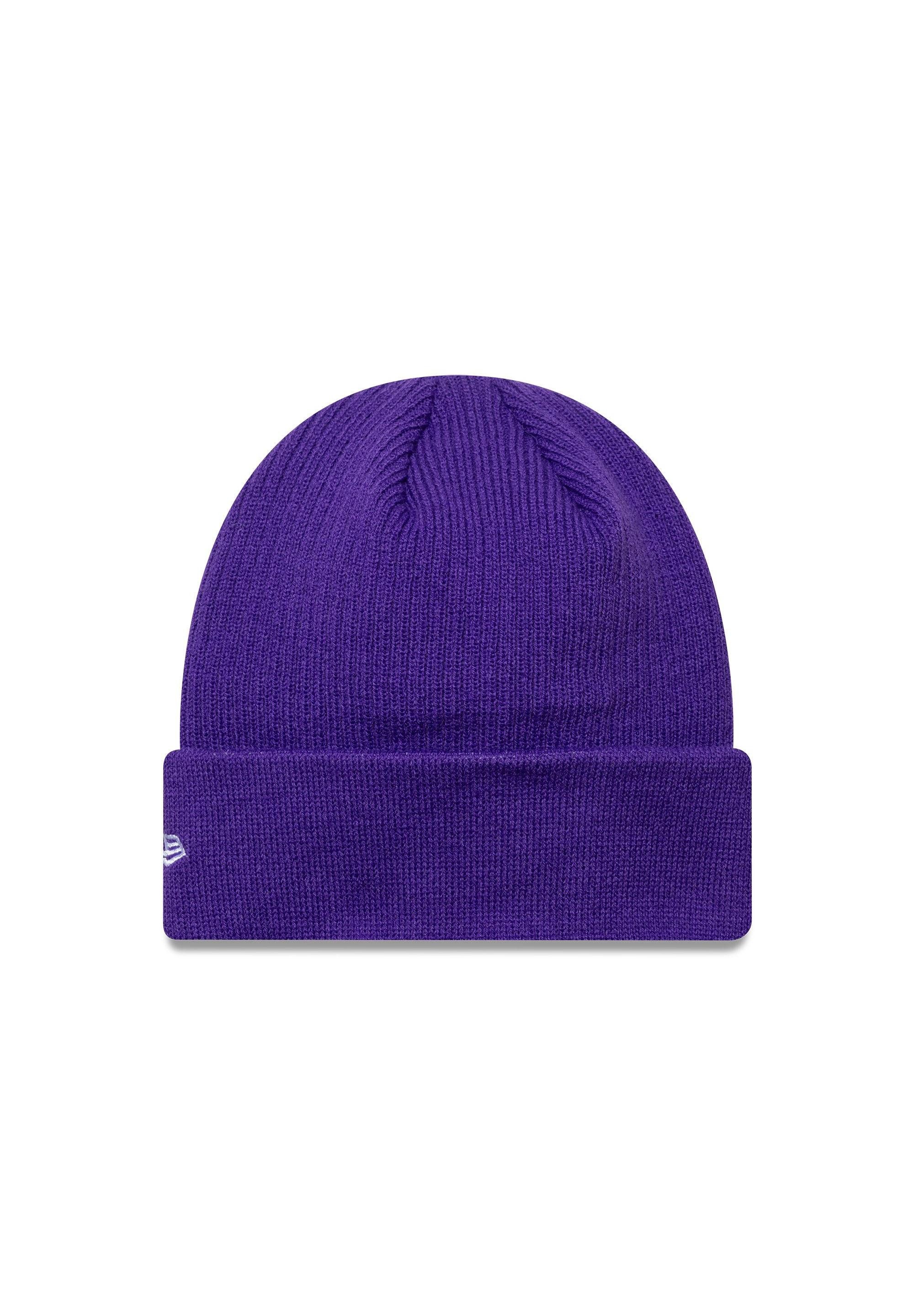 New Era Bommelmütze Minnesota Vikings Wordmark Beanie NFL New Era Lila (1-St)